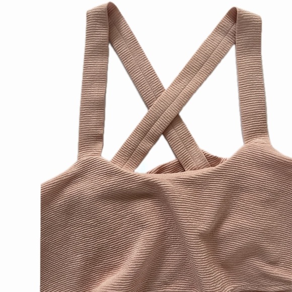 Madewell Pink Tiered Tank - Picture 4 of 6